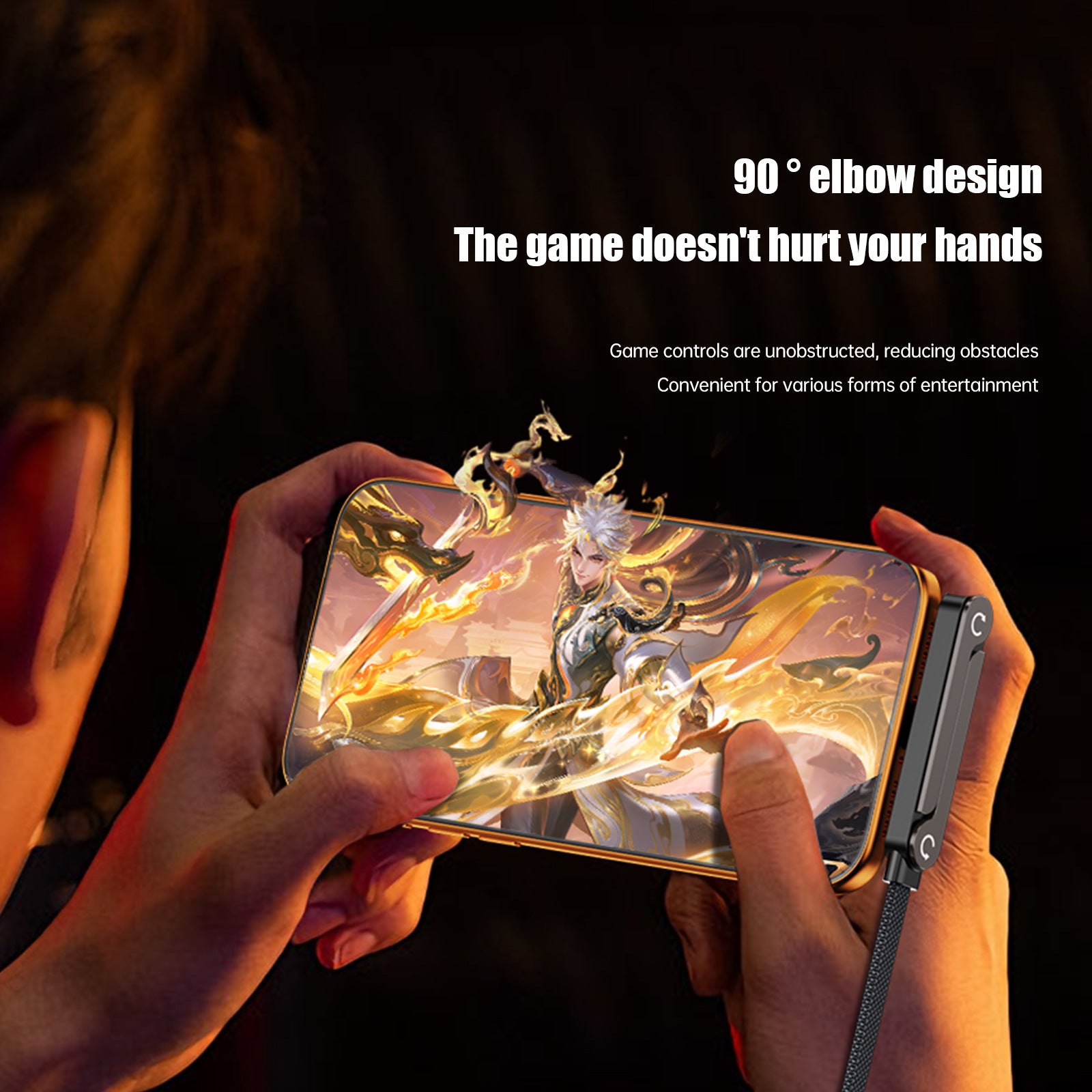 240W USB-C Fast Charging Cable — Bendable, Gaming-Friendly