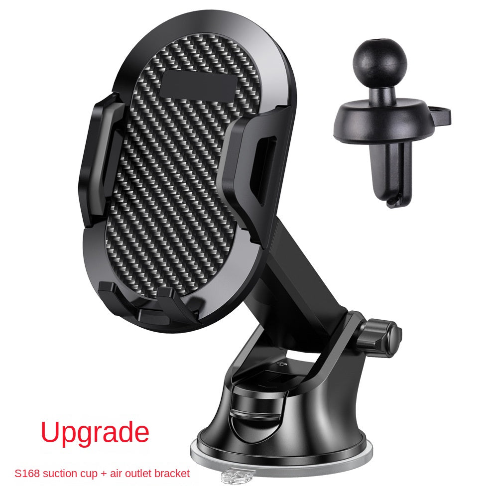 Telescopic Car Phone Mount — Air Vent, Auto-Lock