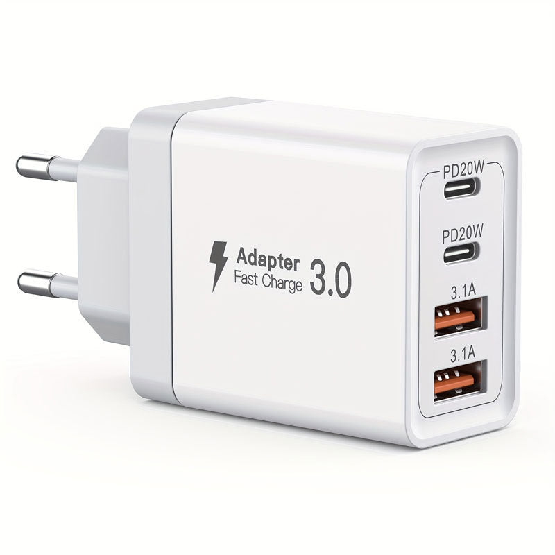 40W Multi-Port Fast Charger — iPhone & Android