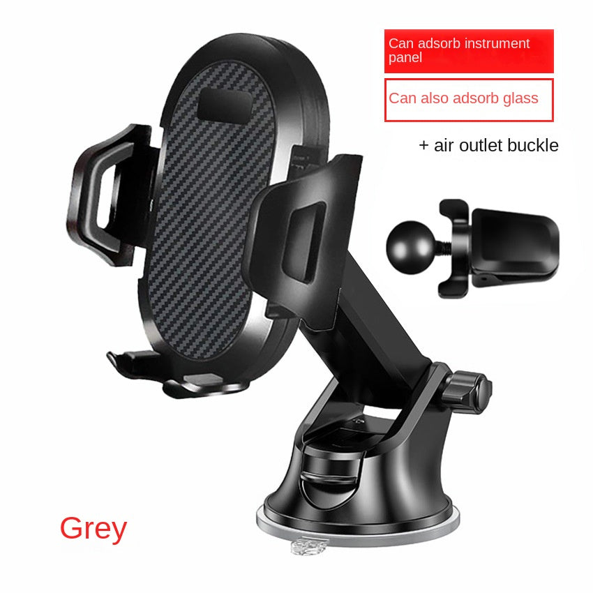 Telescopic Car Phone Mount — Air Vent, Auto-Lock